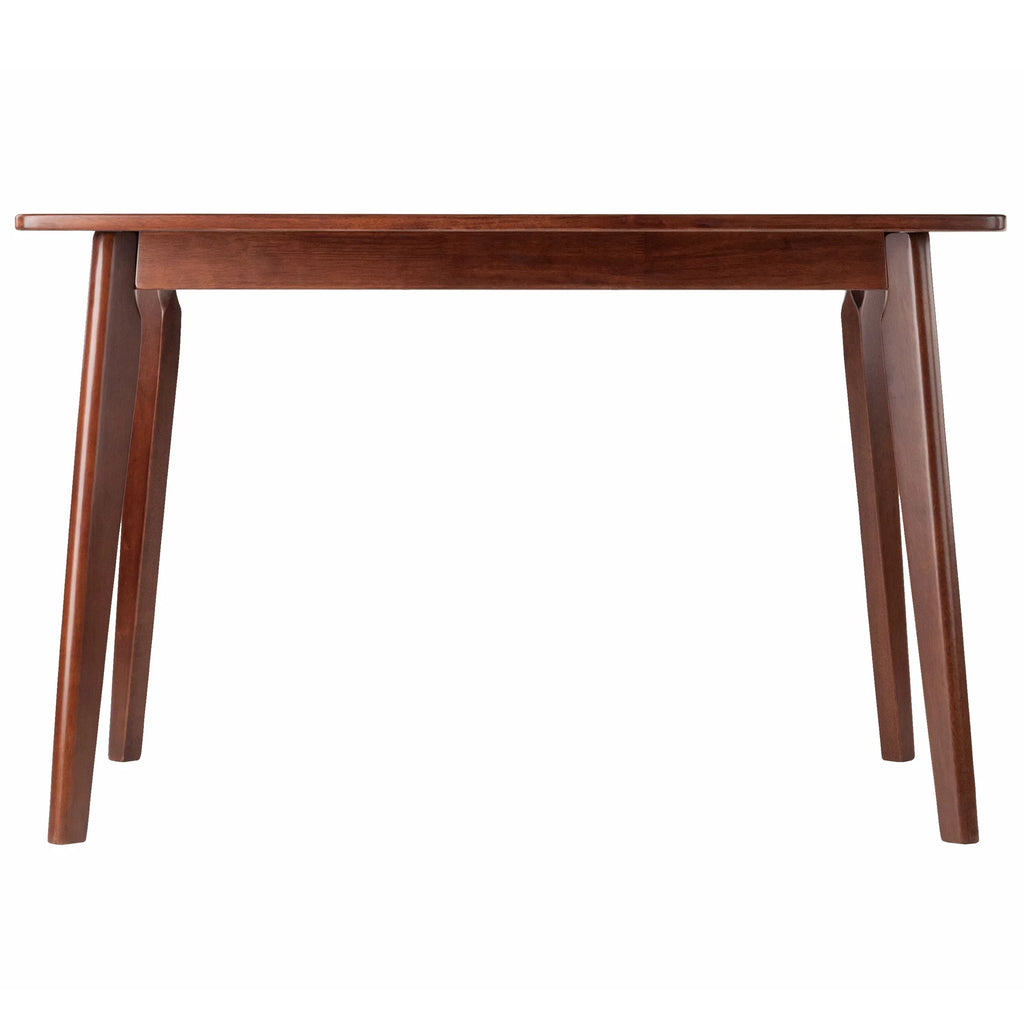 Oblong Walnut Finish Dining Table H872