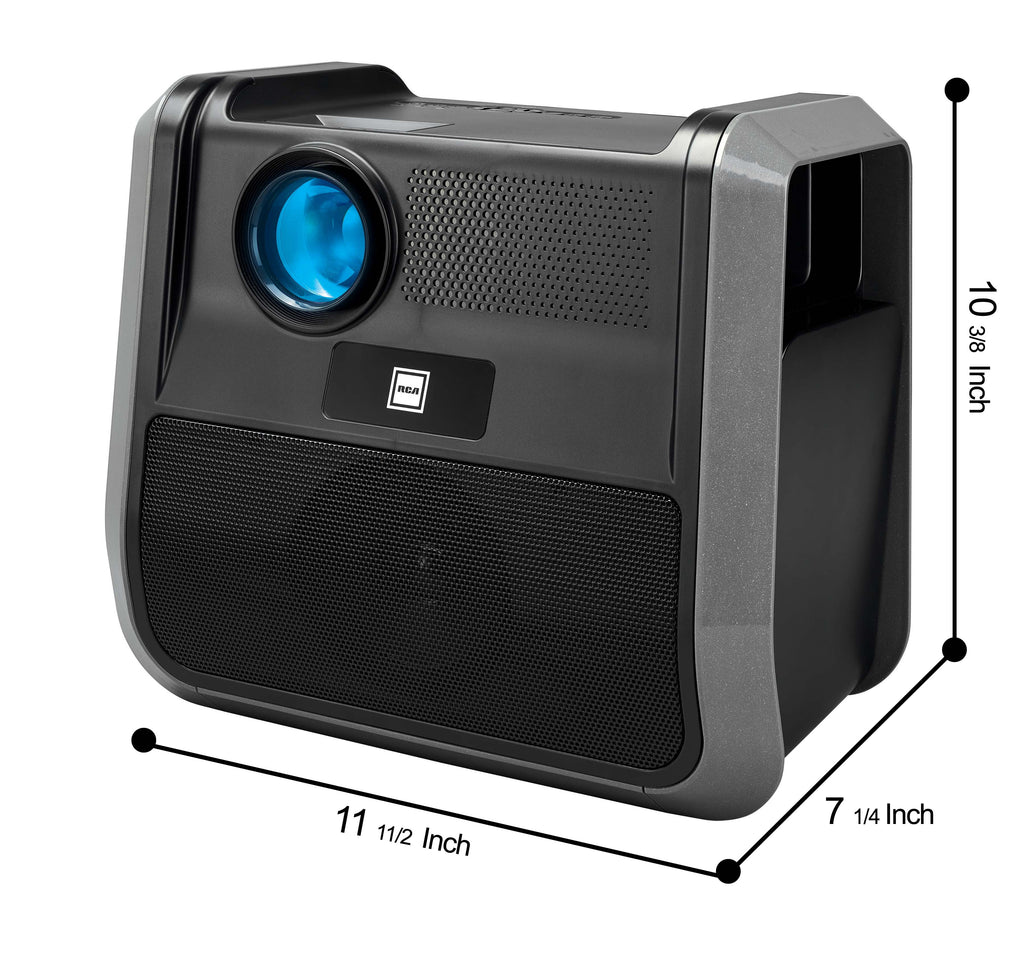 Portable 1080p LED LCD Projector T744