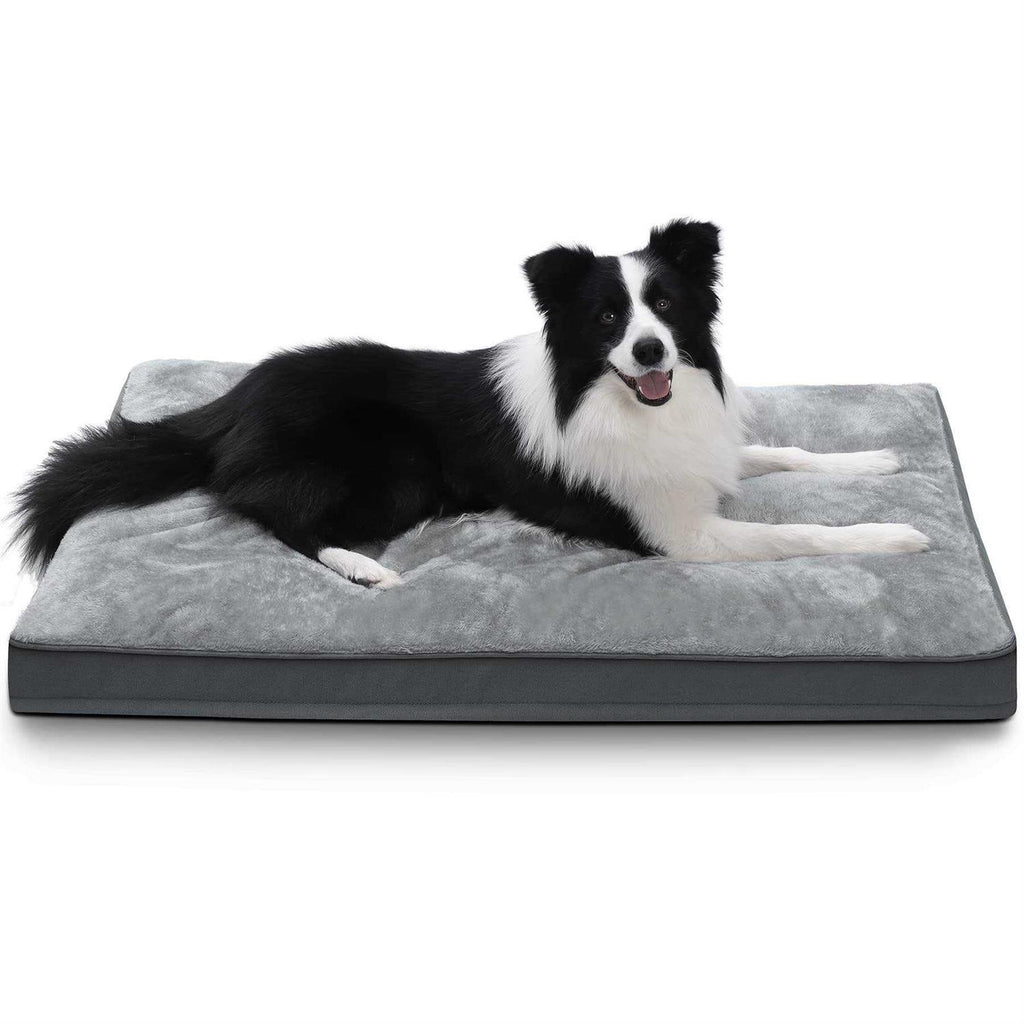 Waterproof Plush Dog Bed with Removable Washable Cover X301293
