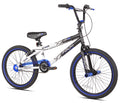 20 Boy's BMX Child Bike Black/Blue D289081