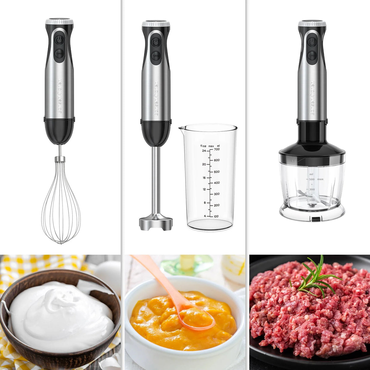 Stainless Steel 20-Speed Immersion Blender J55692