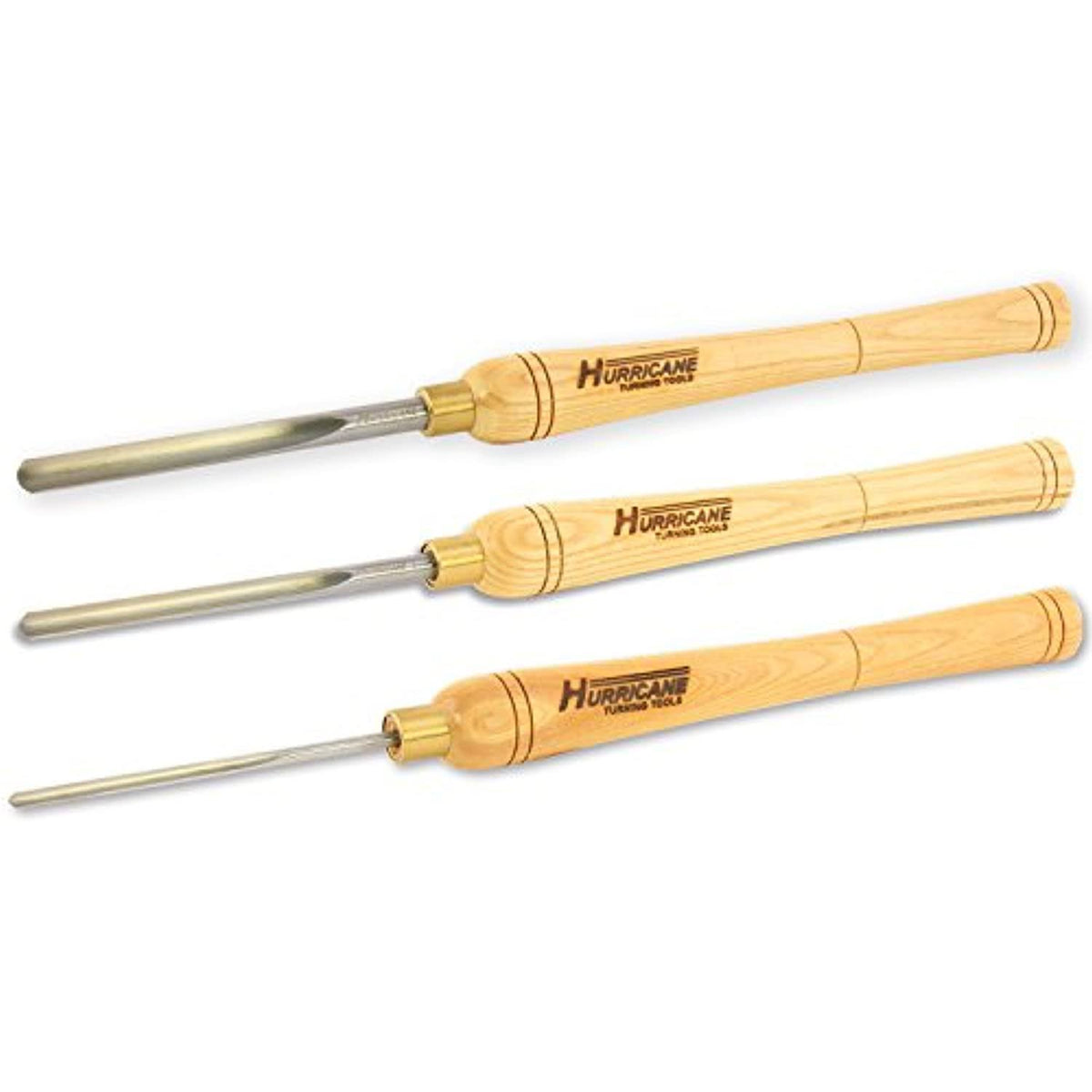 Woodturning Three Piece Spindle Gouge Set F368709