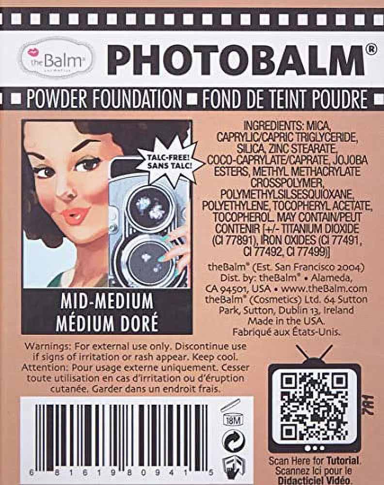 Powder Foundation Mid Medium 0.32 oz C471