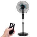 16'' Adjustable Oscillating Pedestal Fan Dual Blades with Remote Control S216