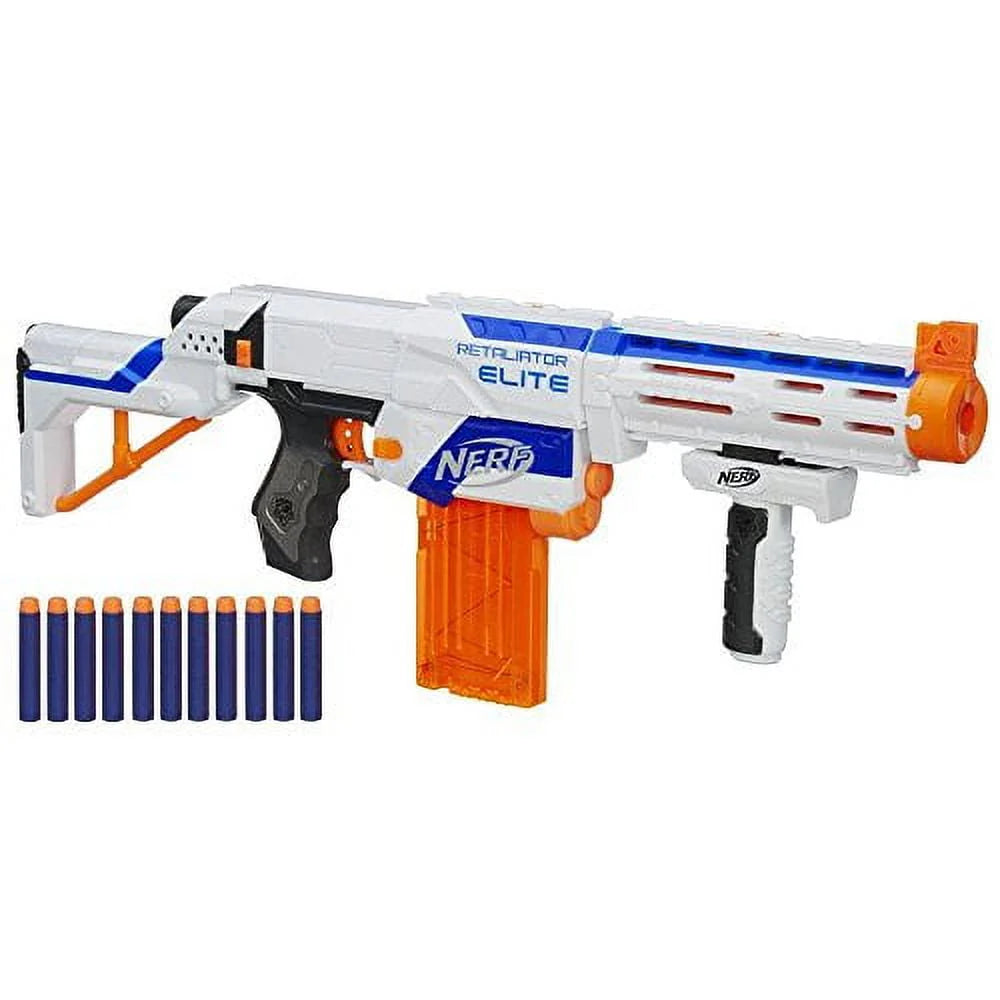Dart Blaster with Stock, Grip, Barrel, 12-Dart Clip G8222