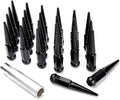 24 Chrome Spike Lug Nuts 1/2-20 Taper Pack of 2 B31990