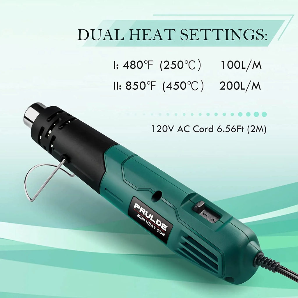 Mini Heat Gun 380W Dual Temperature Hot Air Gun R115