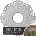 22x22OD x 6 1/4x22ID x 1 3/4x22P Hand-Painted Ceiling Medallion M77432