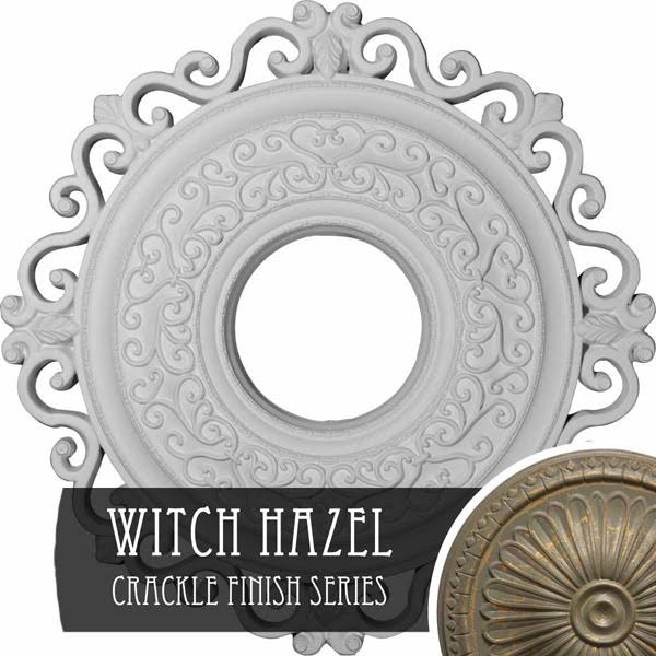 22x22OD x 6 1/4x22ID x 1 3/4x22P Hand-Painted Ceiling Medallion M77432