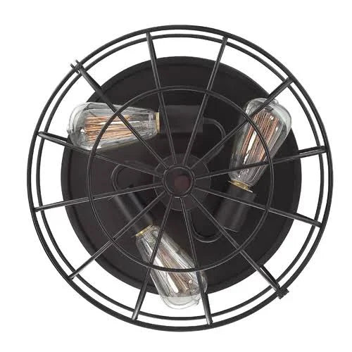 3 - Light 15x22 Caged Dome Flush Mount S353547