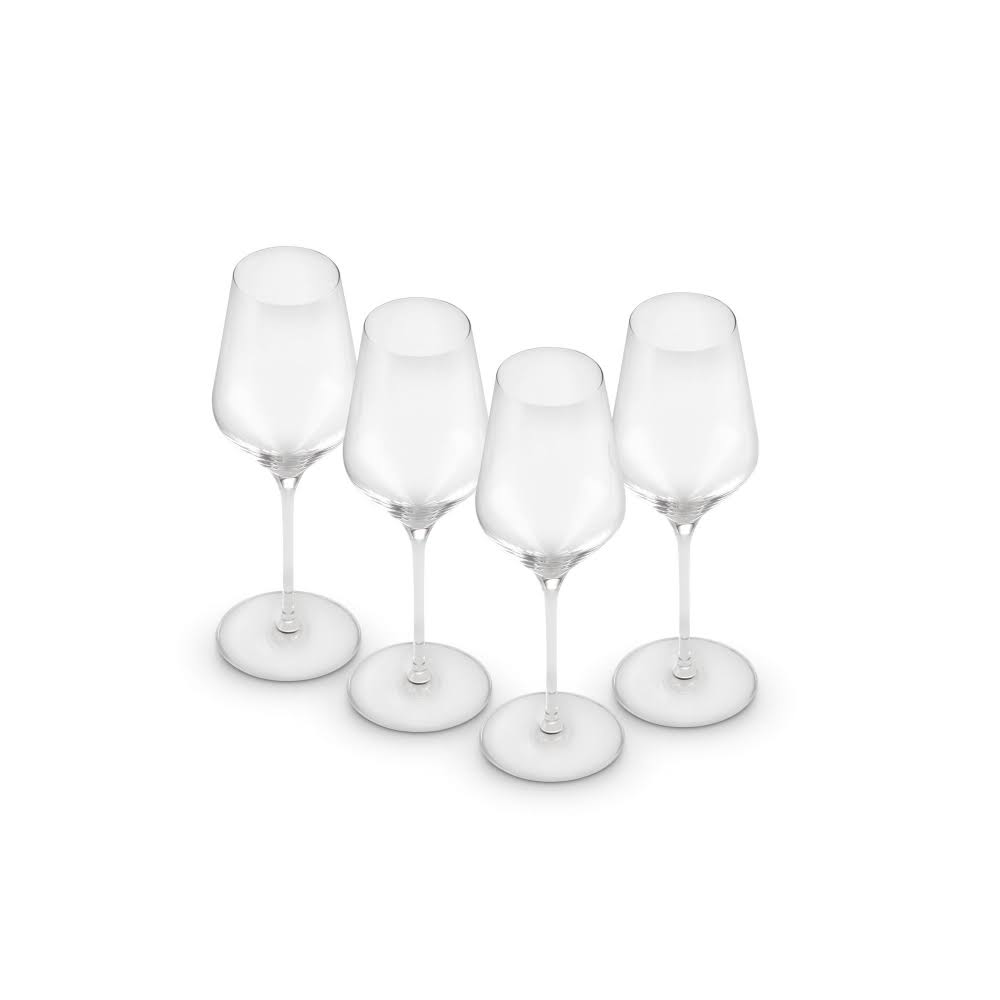 Set of 4 White Wine Glasses W625