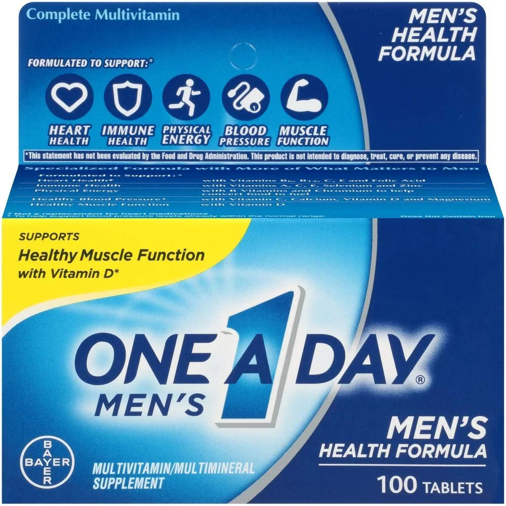 Men S Multivitamin Tablets Pack of 12 T878