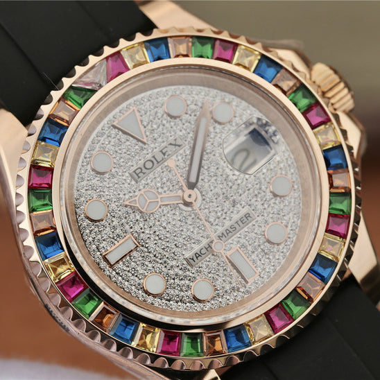 40mm Rubber Strap Watch Q13665