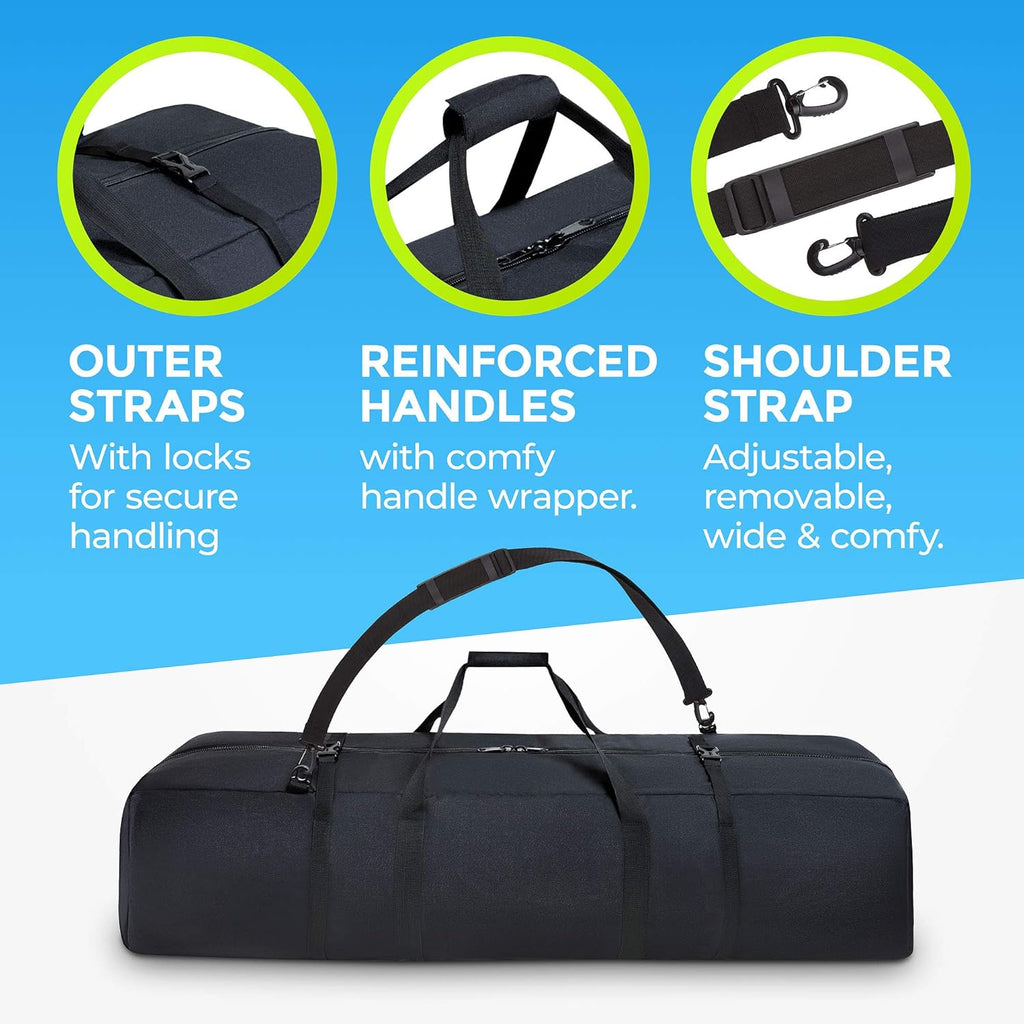 Shock-Absorbent Telescope Carrying Case with Adjustable Shoulder Strap O270103
