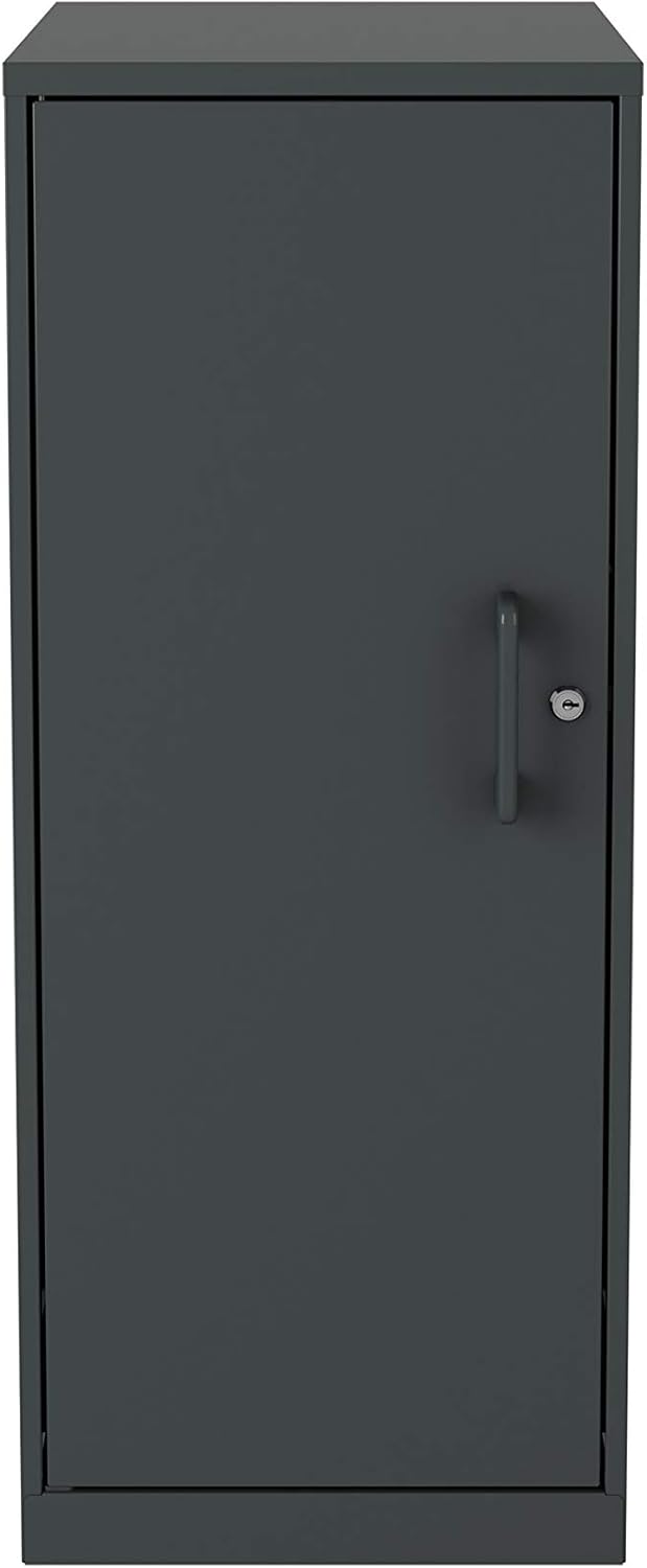 Charcoal 4 Shelf Personal Cabinet B243258