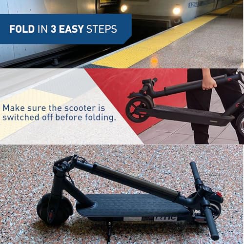 Electric Scooter with 6.5" Solid Tires P2439