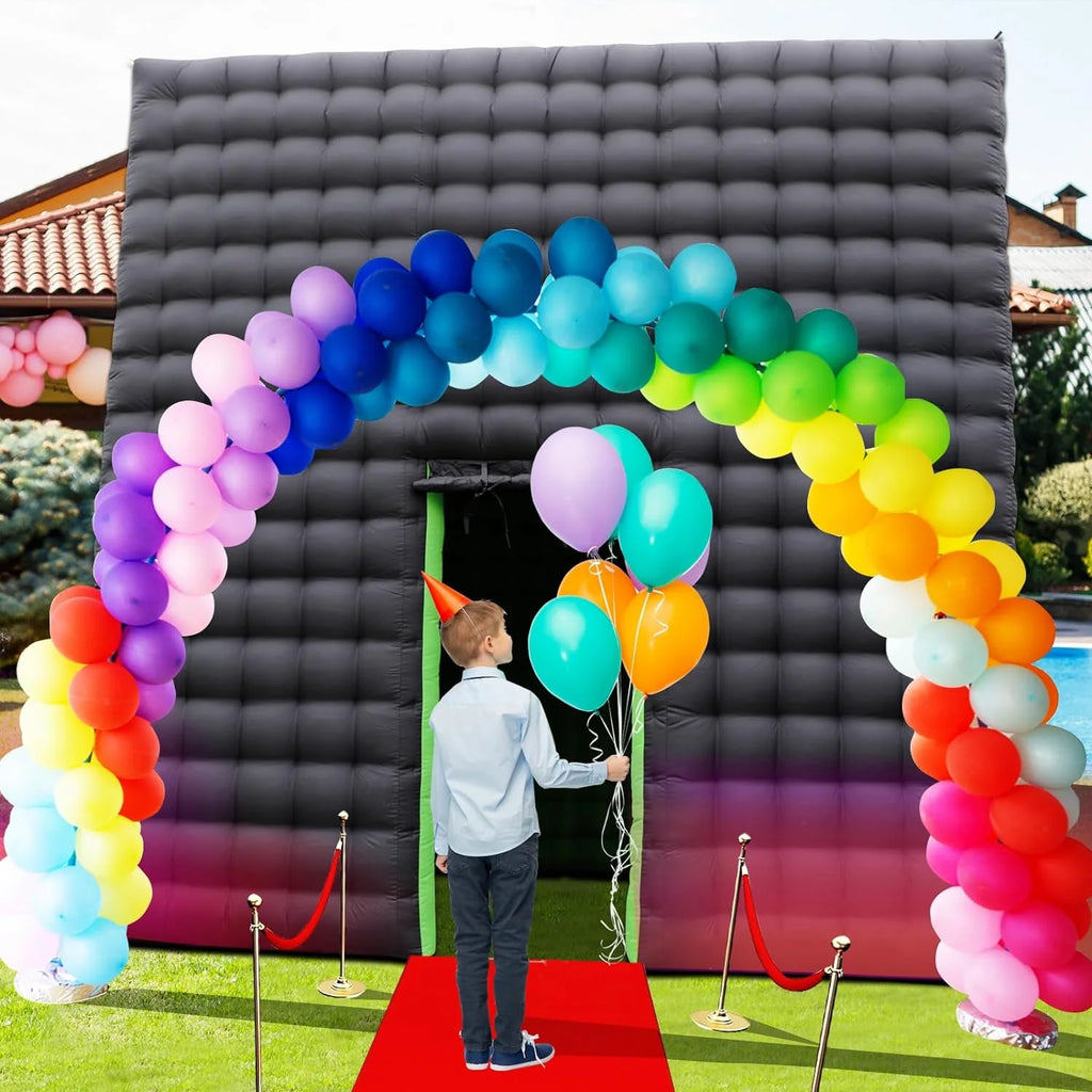 Large Black Inflatable Cube Tent 14x14x14Ft O302164