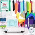 Curio Starter Bundle with 12 Oracal 651 Sheets, 12 Siser Sheets, Guide C40771