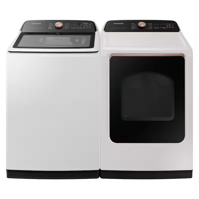 7.4 cu. ft. Vented Smart Gas Dryer with Steam Sanitize+ in Ivory X8483