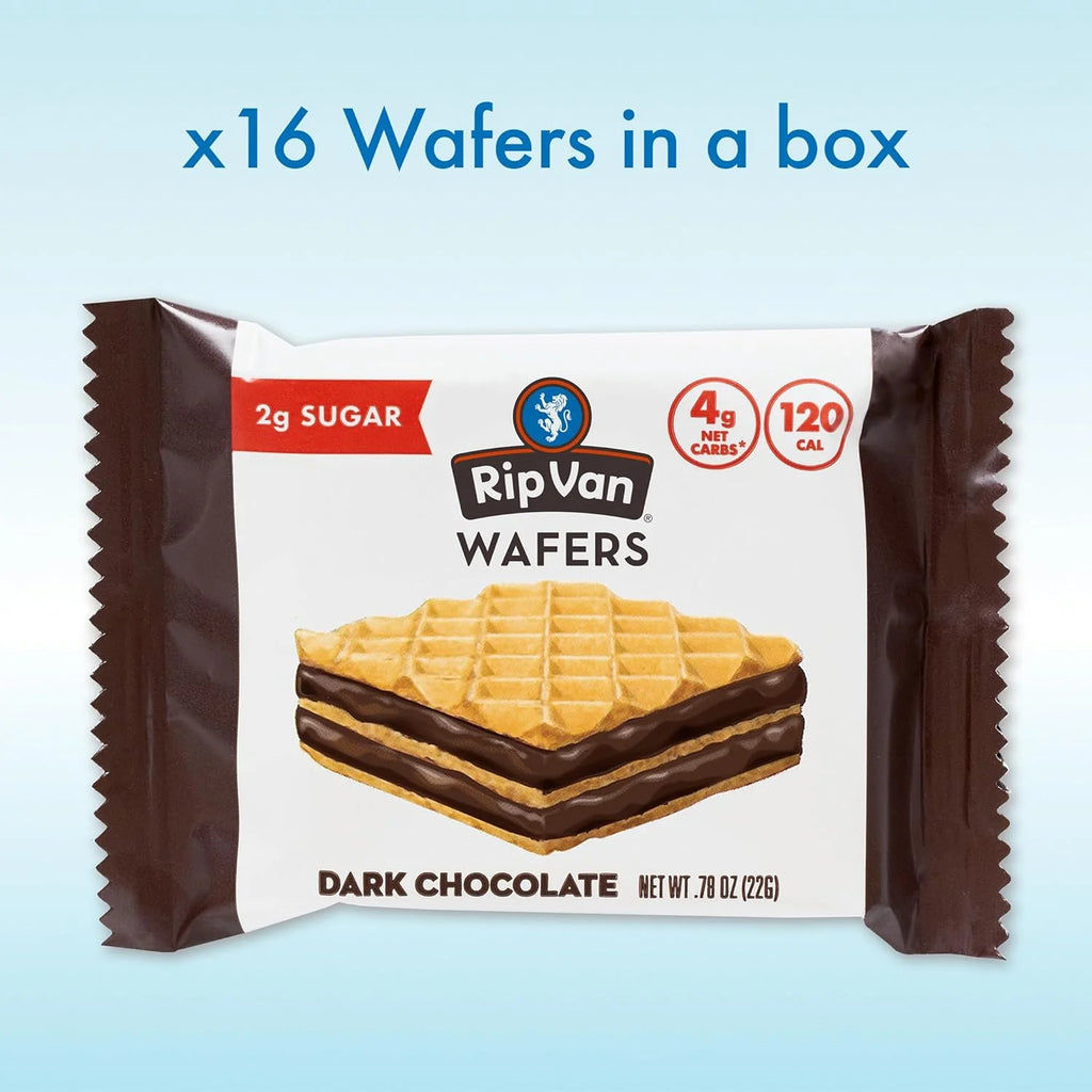 Dark Chocolate Wafer Snacks 16-Pack C49985