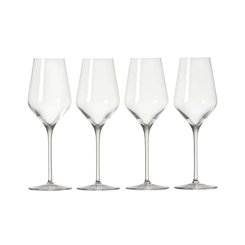 Set of 4 White Wine Glasses W625