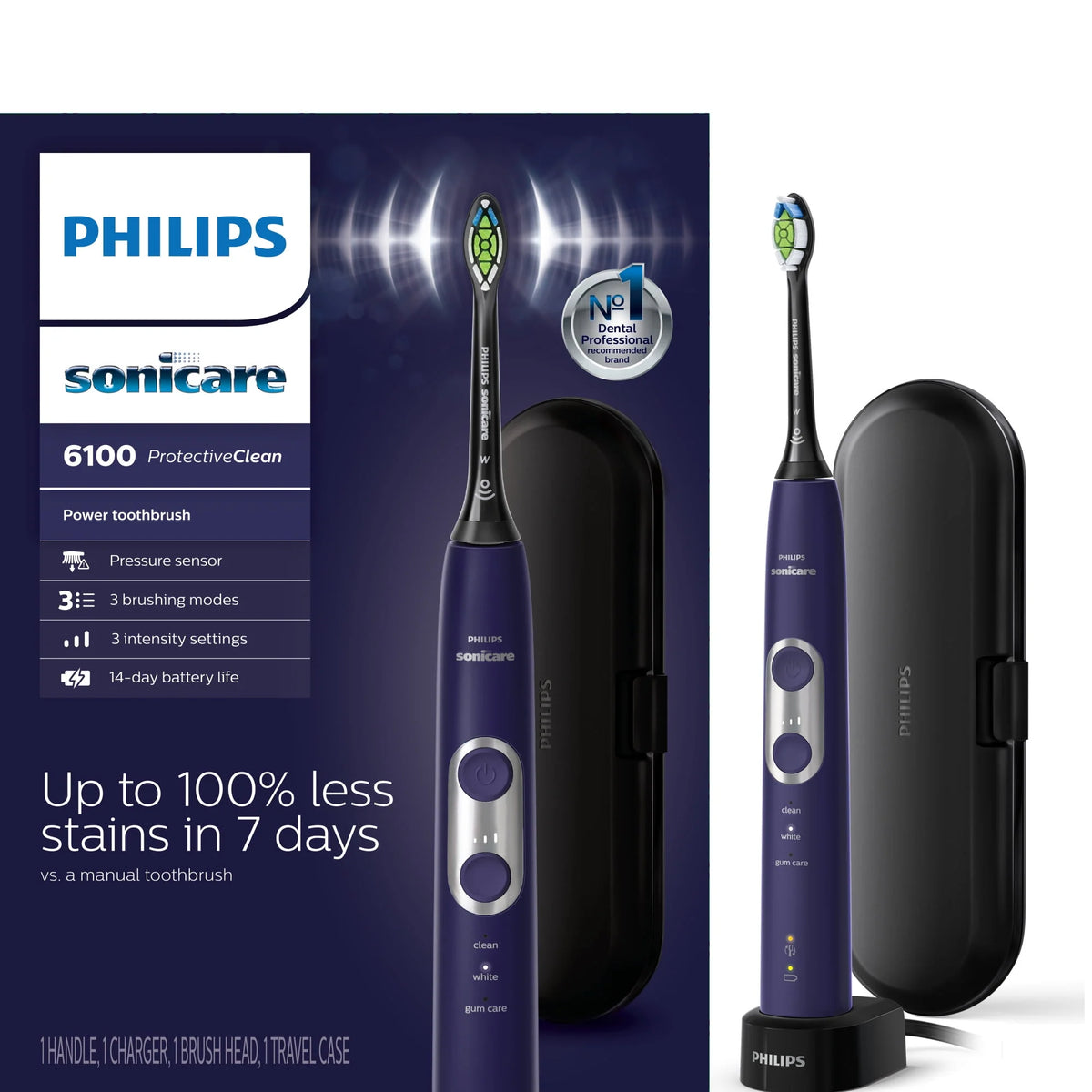 Whitening Rechargeable Electric Toothbrush S8271