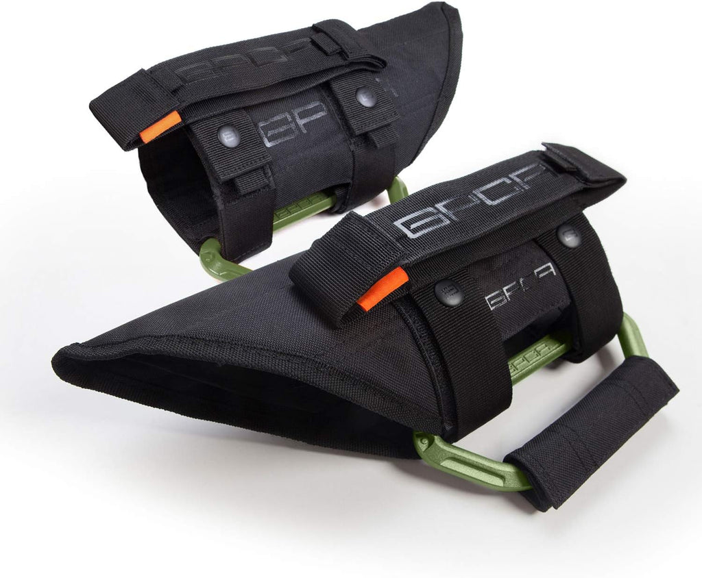 Army Green Grab Handle Pair E85621