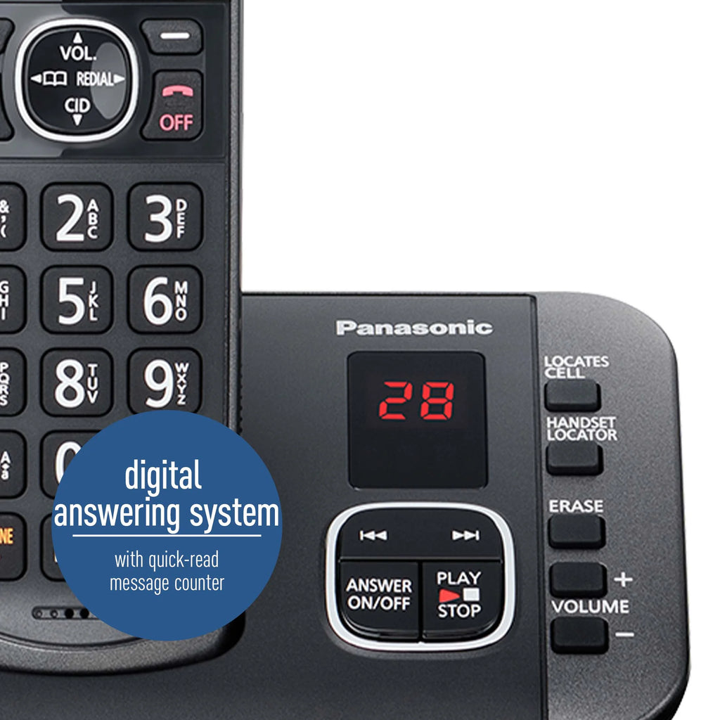 Cordless Phone System with Answering System C197