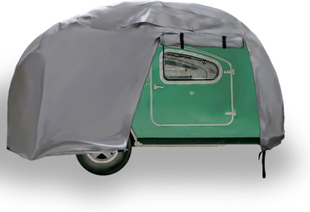 Teardrop Trailer Camper Cover Fits 12'–15'L, 7'W C929