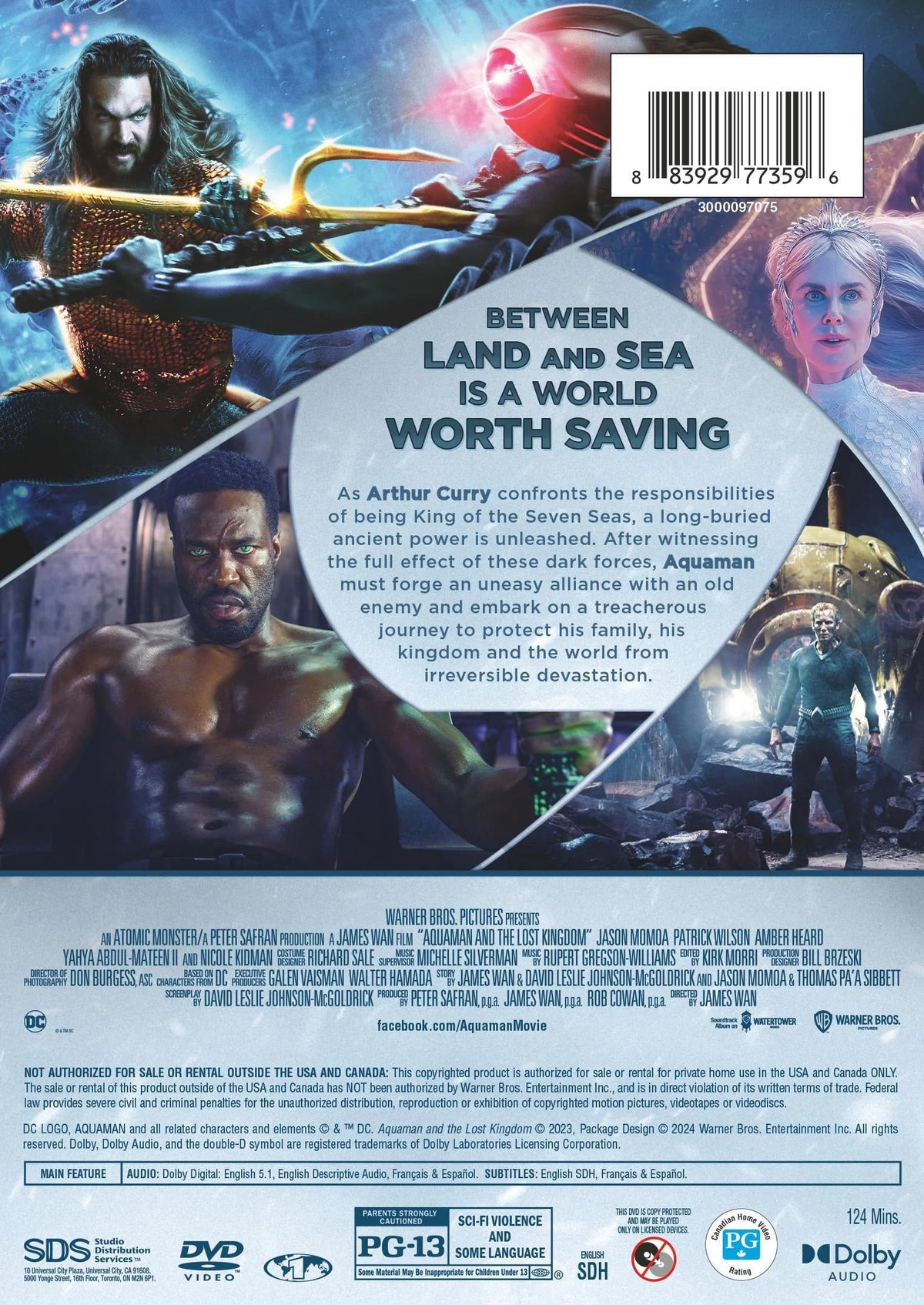 Aquaman and the Lost Kingdom Blu-ray I558507