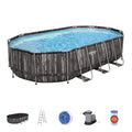 16x10x3.5 Foot Above Ground Swimming Pool Set with Pump V20558