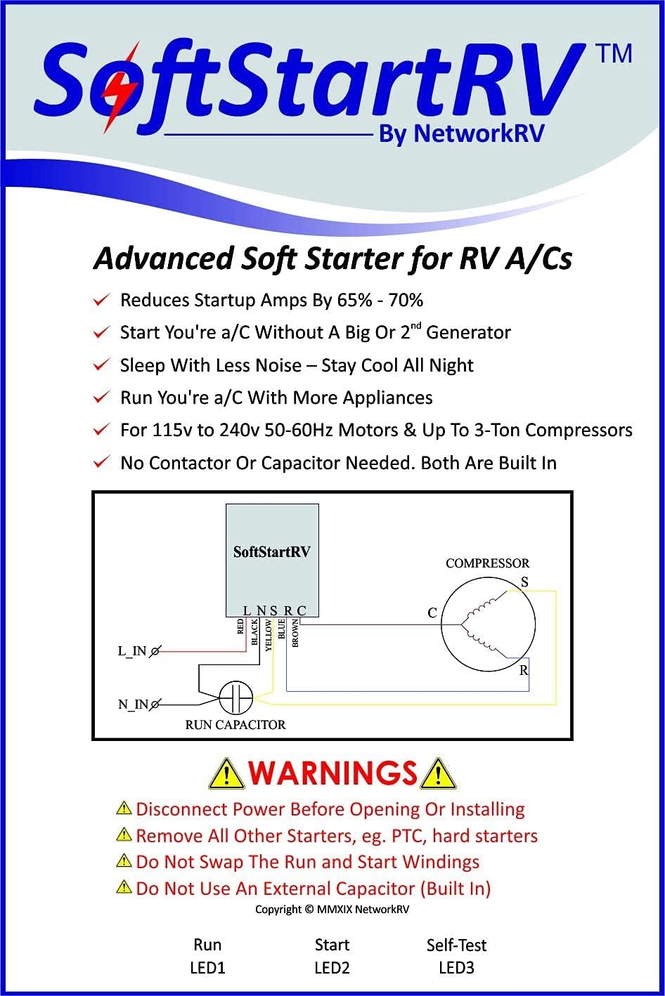 Air Conditioning Soft Start Kit H5877