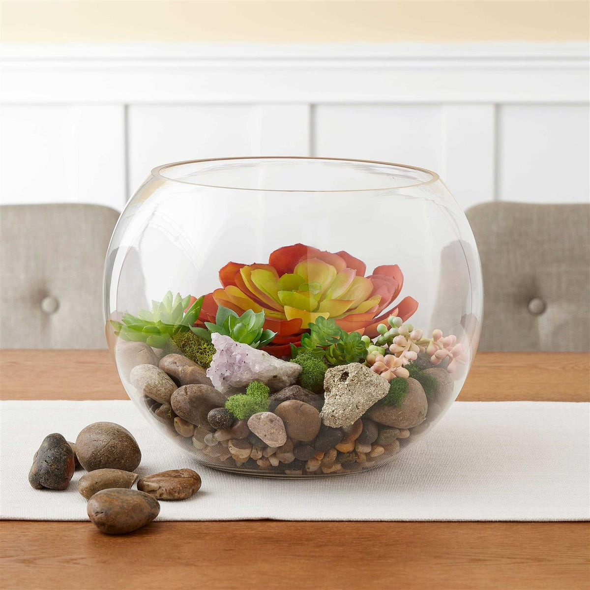 Glass Bubble Ball Bowl E4975