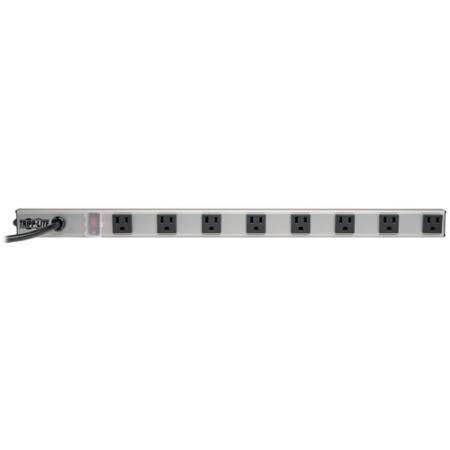 15 8 Right Angle Outlet Vertical Power Strip 120V 15A V8154