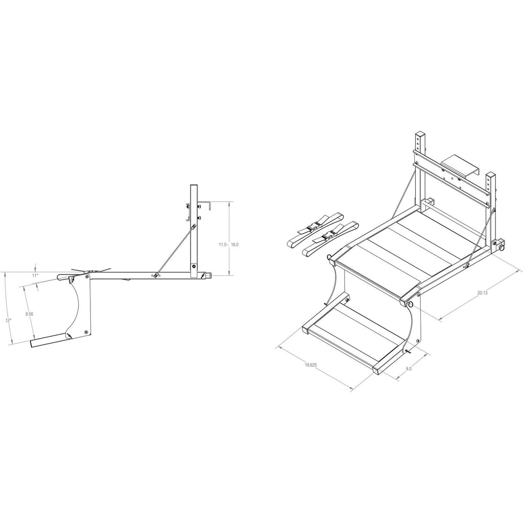Dog Ladder/Ramp Platform S206
