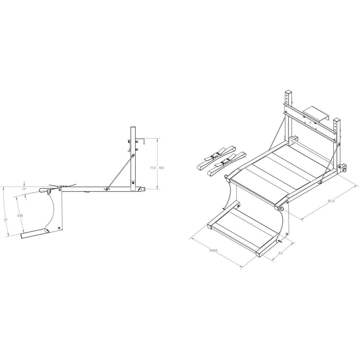 Dog Ladder/Ramp Platform S206