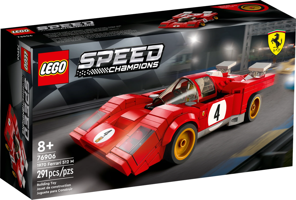 Red Race Car Building Set with Racing Driver Minifigure V503655
