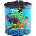 1.5-Gallon Fish Tank with LED Lighting and Power Filter G556