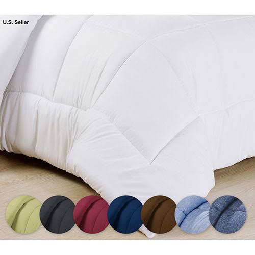 All Season Down Alternative Comforter Queen Light Blue T966