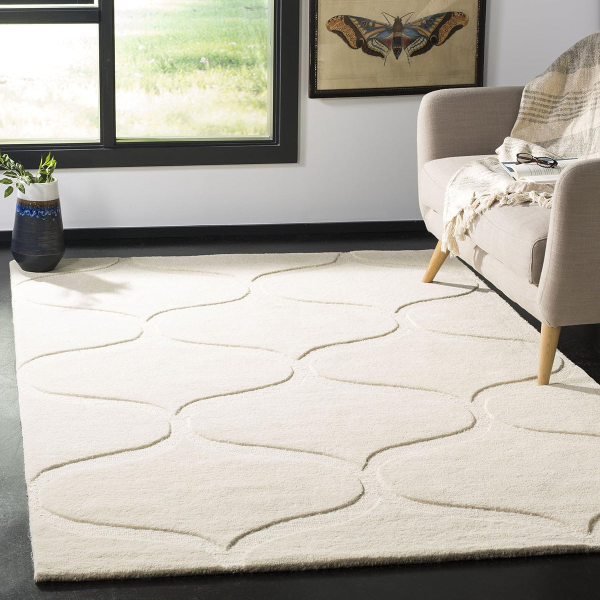 Handmade Wool Runner 2'6 x 8' C342