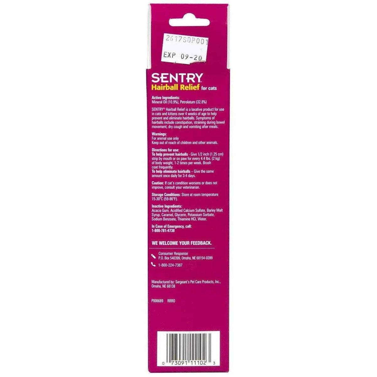 Hairball Relief M472462