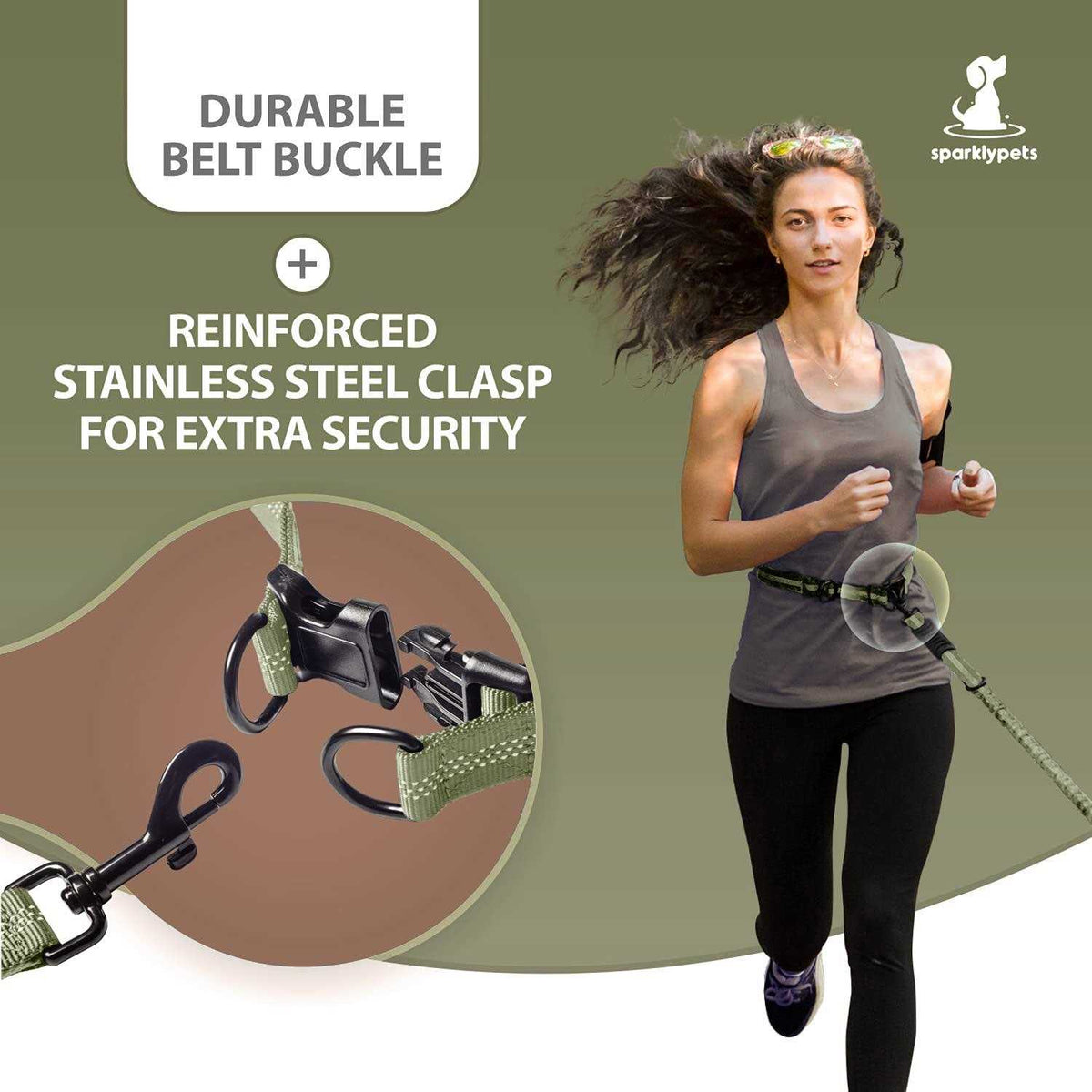 Hands Free Double Dog Leash V35983