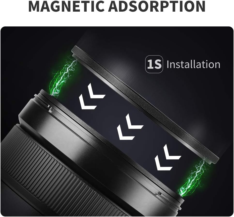 77mm Magnetic Lens Filter Kit with 4 in 1 Filter Pouch W1702