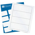 Clear Matte Laser Bottle Labels, 100 Sheets R326