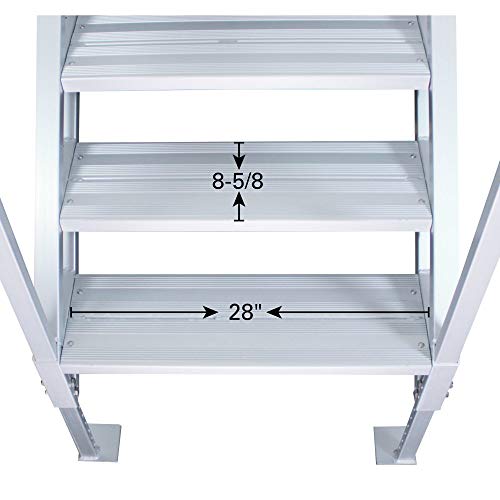 5-Step Dock Stairs with Railing G5542