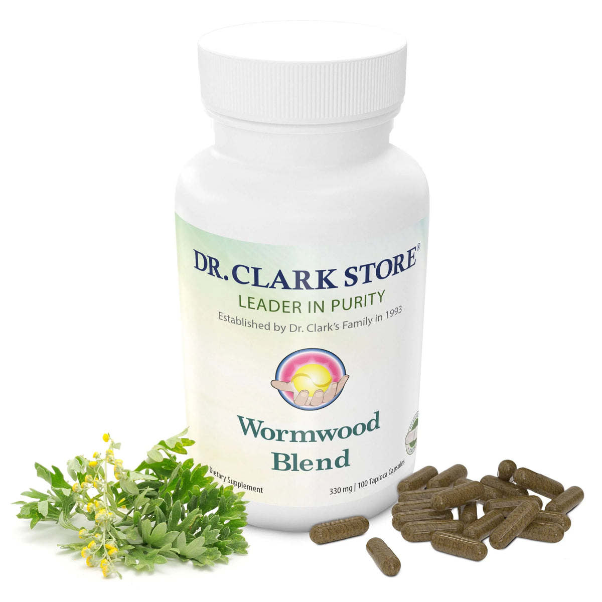Wormwood Capsules 330 mg 100 Capsules Y276