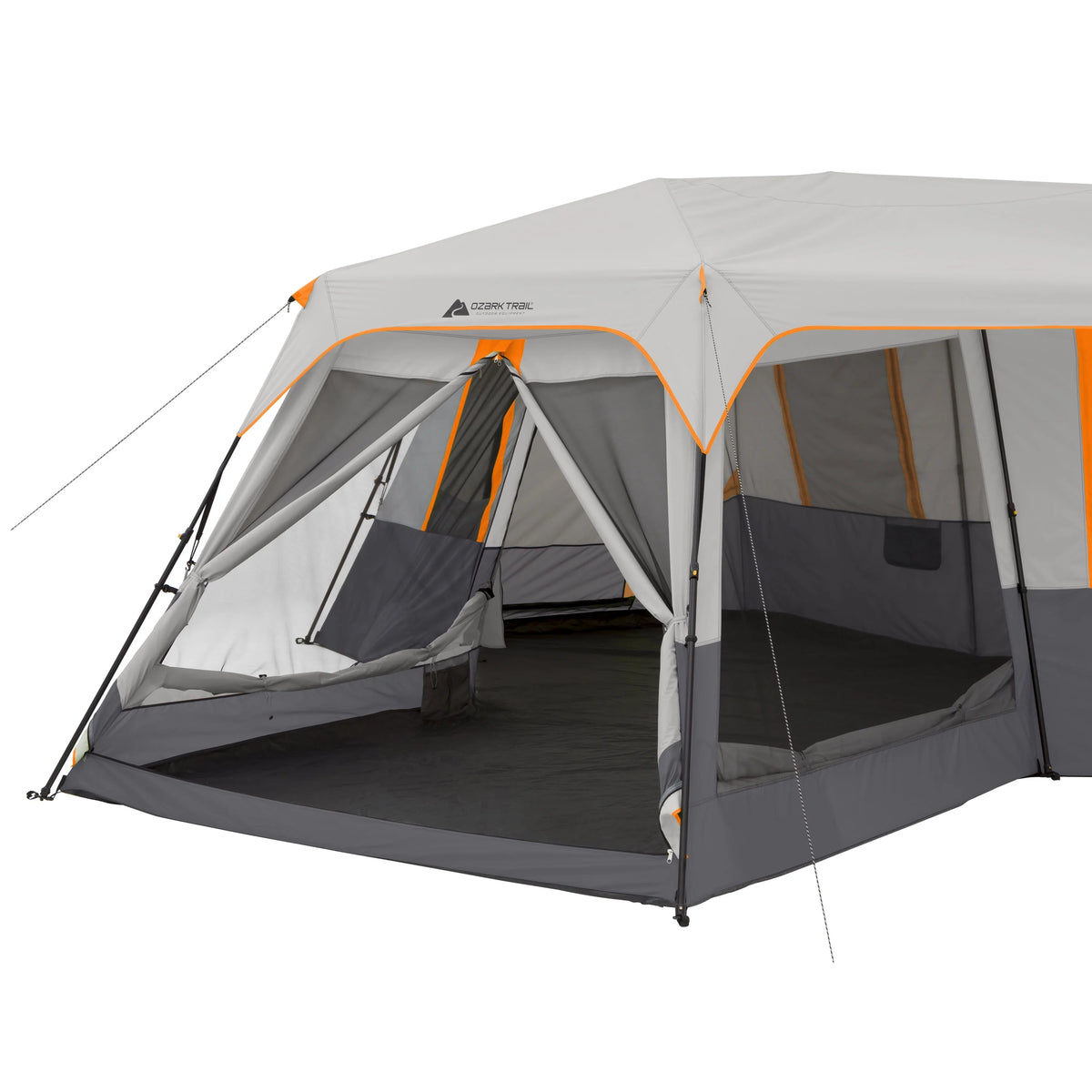 20' x 18' 12-Person 3-Room Instant Cabin Tent with Screen Room E57951
