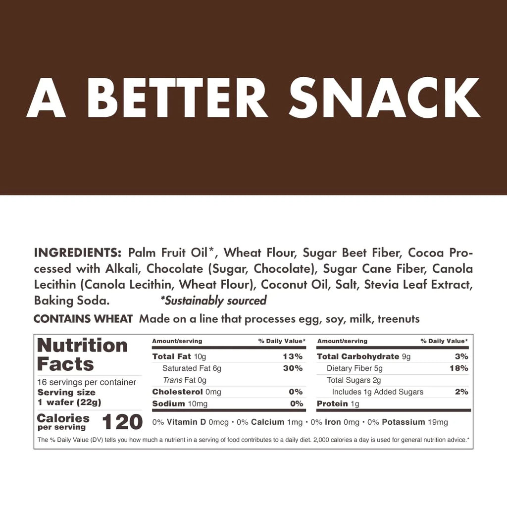 Dark Chocolate Wafer Snacks 16-Pack C49985