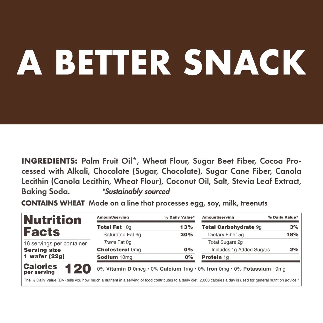 Dark Chocolate Wafer Snacks 16-Pack C49985
