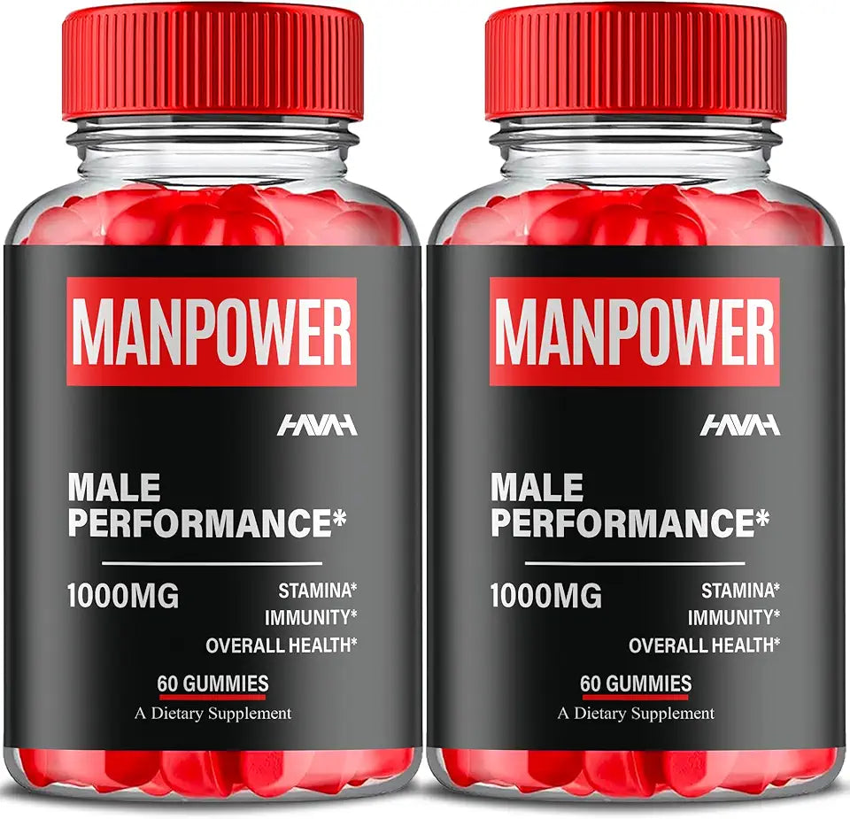 Man Power Gummies 1000MG Multivitamin Supplement 120 Gummies U337302